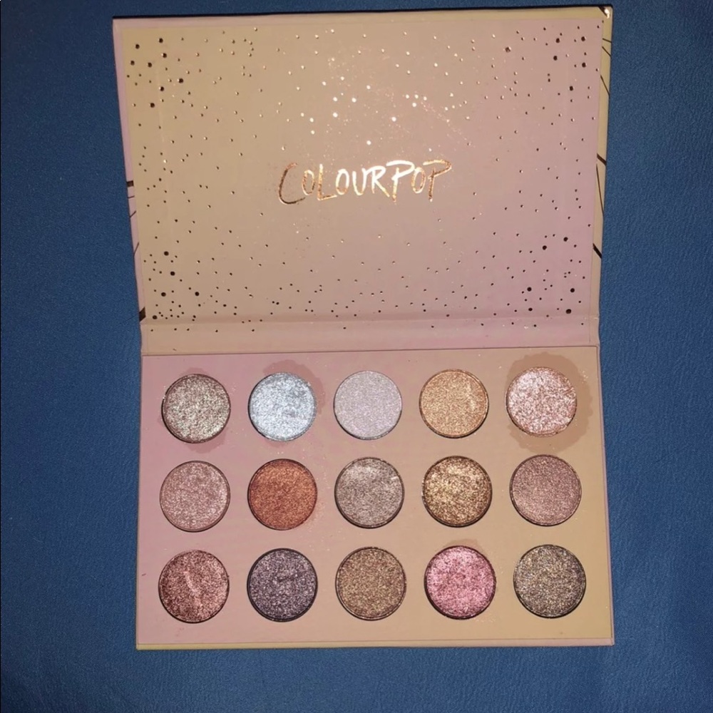 Colourpop eyeshadow palette on hold